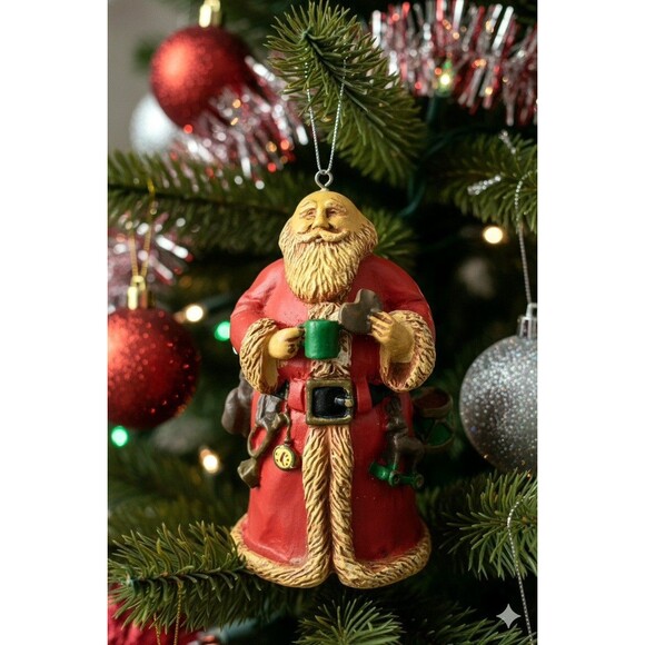 1991 American Greetings Father Christmas Ornament | Second Series | Vintage - Picture 1 of 16